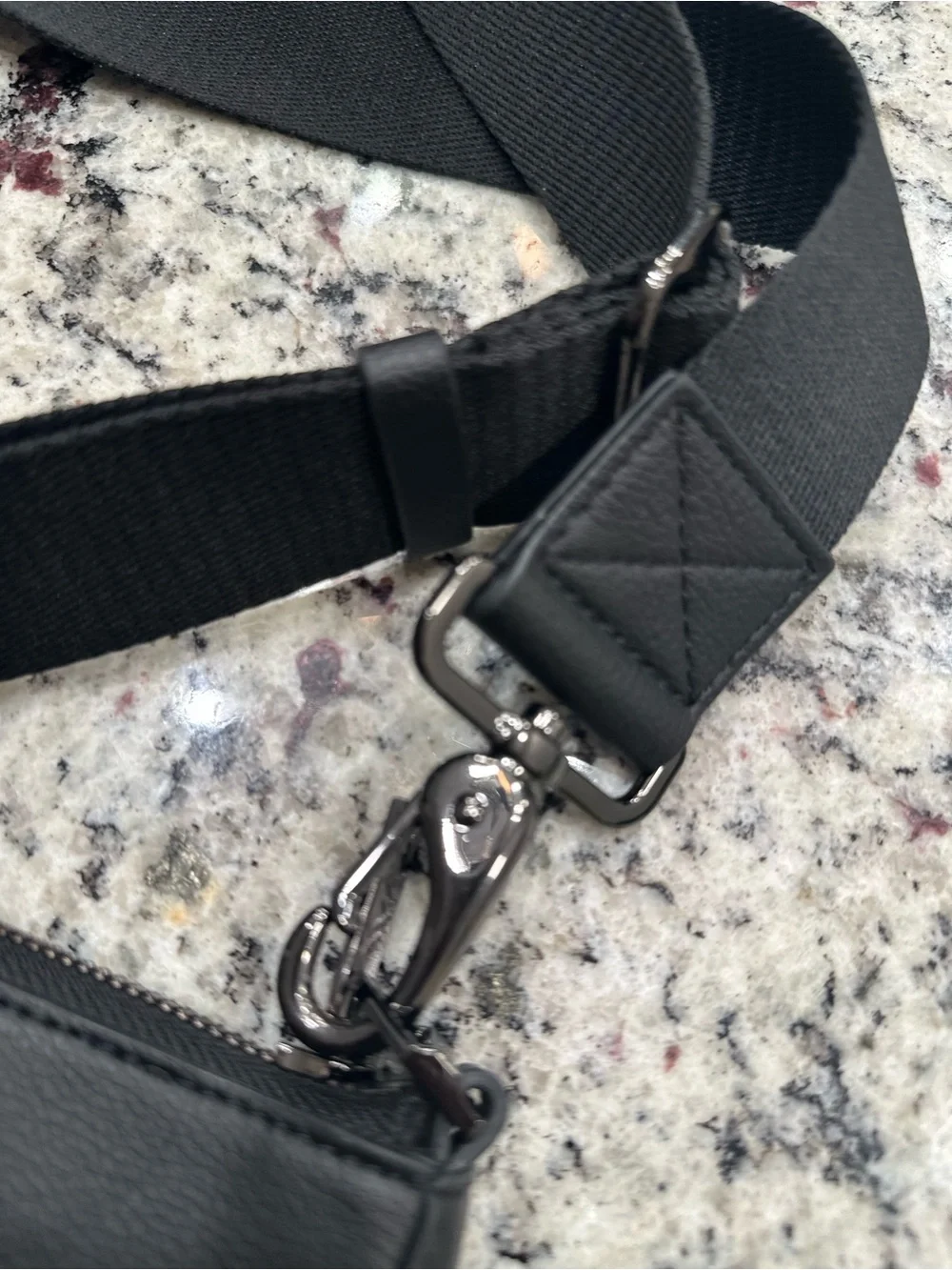 PXG Parsons Xtreme Golf Black Crossbody Bag - Sleek & Versatile